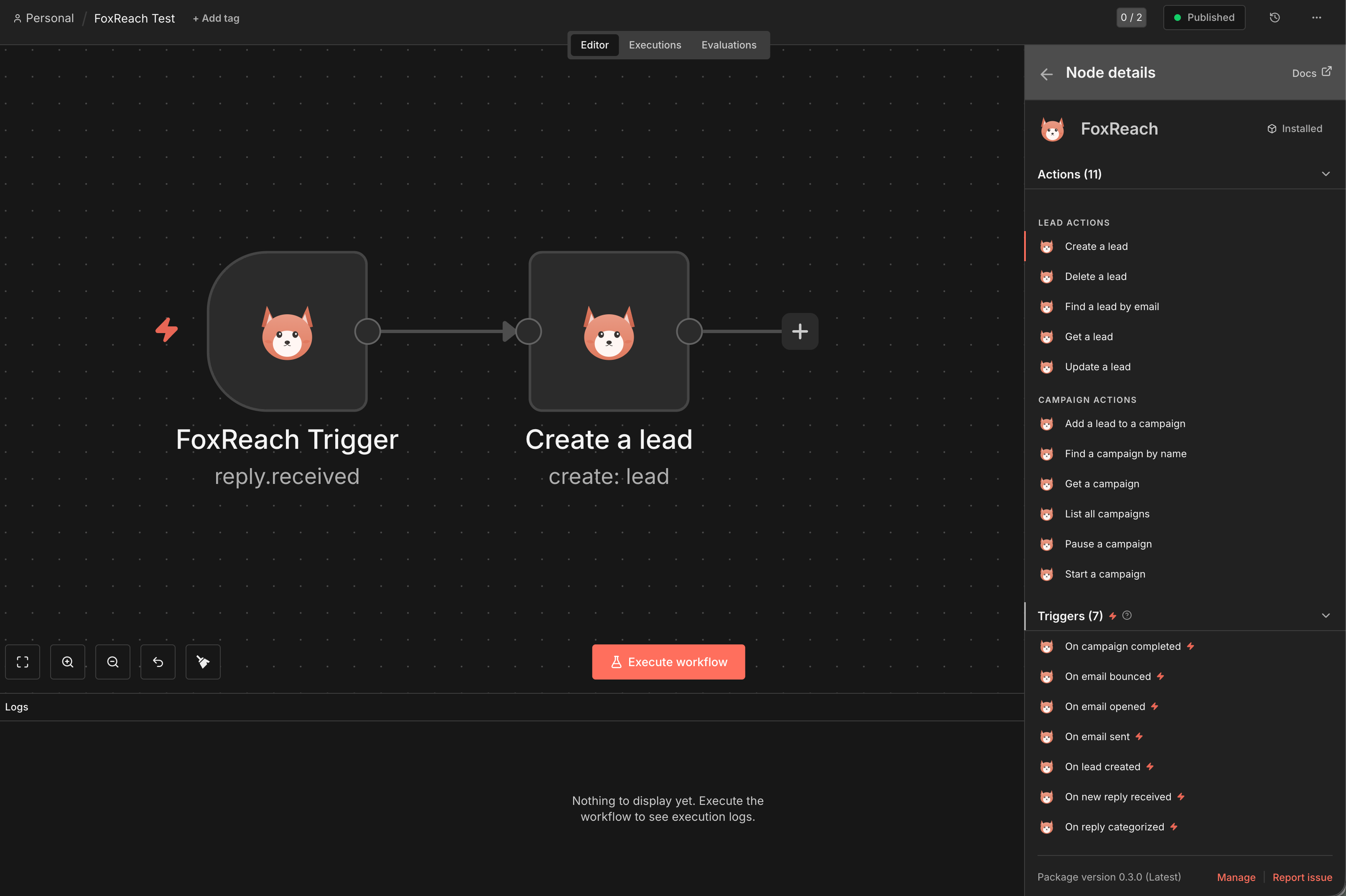 How to Automate Cold Email with FoxReach + n8n